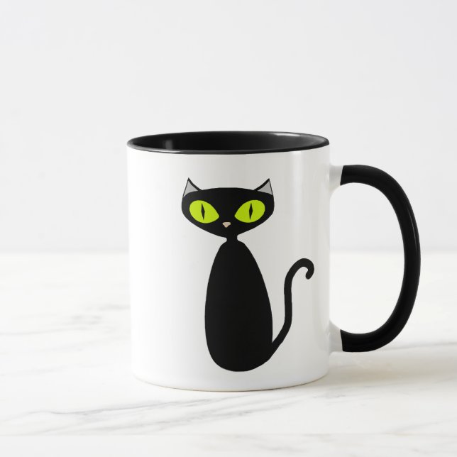 Eine Coole Mod Cat Tasse (Rechts)