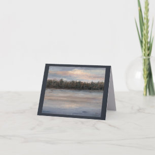 Eine Coole Sommer-Abend-Karte Karte