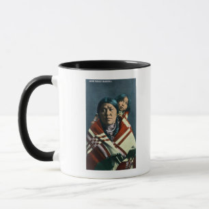 Eine Crow Indian Madonna und Kind Tasse