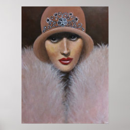 Eine Dame aus den 20er Jahren, Poster
