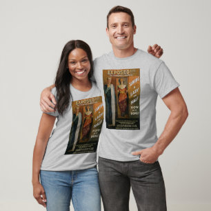 Eine Dame In Half ~ sägen Magier-Vintage magische T-Shirt