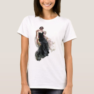 Eine Dame und ihre Katzen T-Shirt