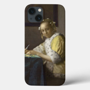 Eine Dame Writing, C. 1665 (Öl auf Leinwand) Case-Mate iPhone Hülle