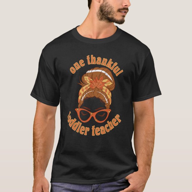 Eine dankbare Kleinkind-Lehrerin T-Shirt (Vorderseite)