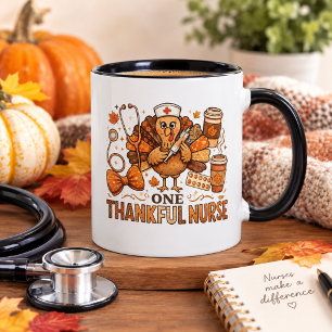 Eine dankbare Krankenpfleger-Tasse, lustiges Thank Tasse
