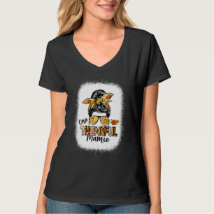 Eine dankbare Mamie unordentliche Frauen Frisur He T-Shirt