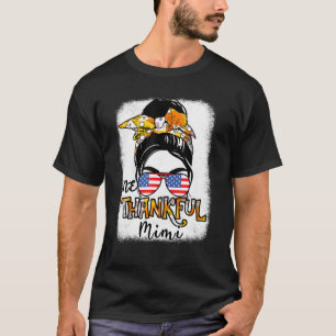 Eine dankbare Mini bleichte Mama Oma Frauen als T-Shirt