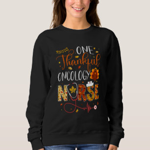 Eine dankbare Onkologie-Krankenschwester am Ernted Sweatshirt