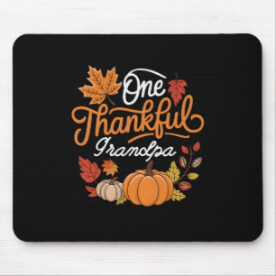 Eine dankbare Oper Herbst-Erntedank-Pumpe Mousepad