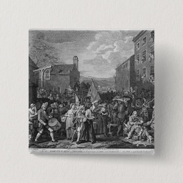 Eine Darstellung des März des Schutzes Button (Vorderseite)