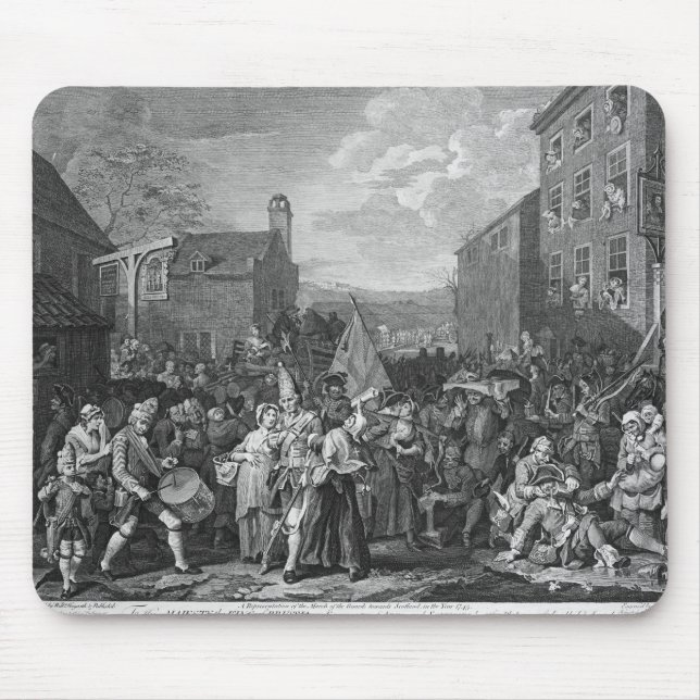 Eine Darstellung des März des Schutzes Mousepad (Vorne)