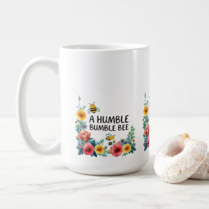 Eine demütige Hummel  Kaffeetasse