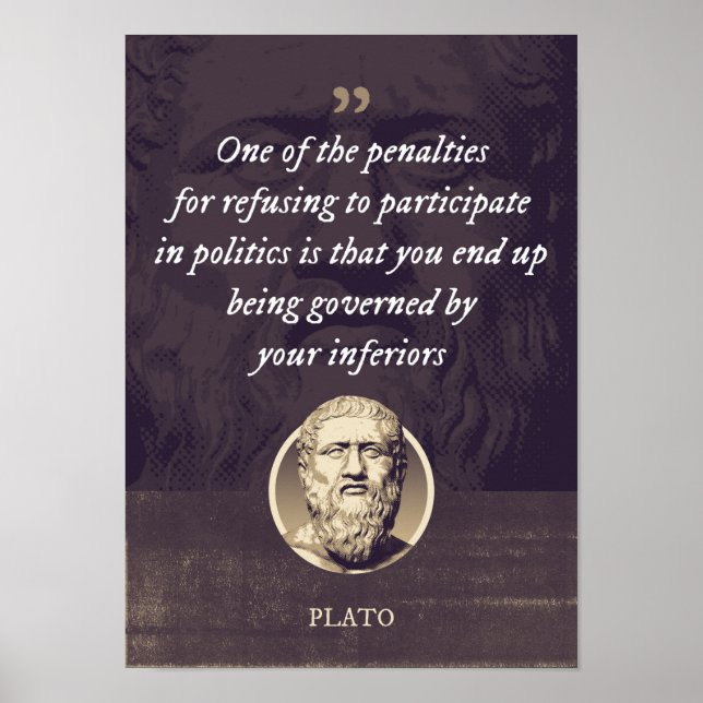 Eine der Sanktionen für die Nichtteilnahme Poster (Vorne)