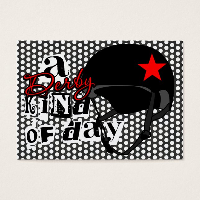 Eine Derby Art Day Mini-Mitteilungskarten (Vorderseite)