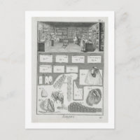 Eine Dessous-Werkstatt und Material aus dem Hause