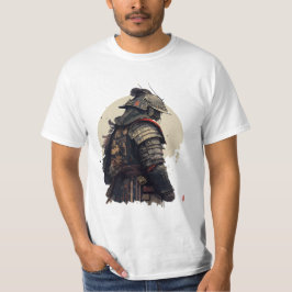 Eine detaillierte Samurai-Abbildung T-Shirt