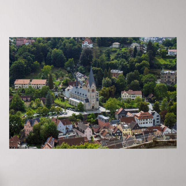 Eine deutsche Stadt Poster (Vorne)