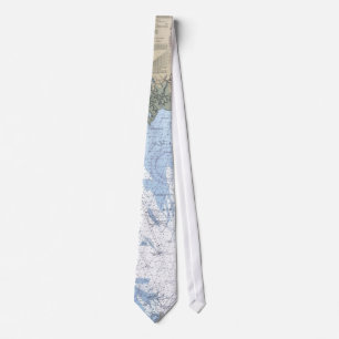 Eine Diagramm-Krawatte Krawatte