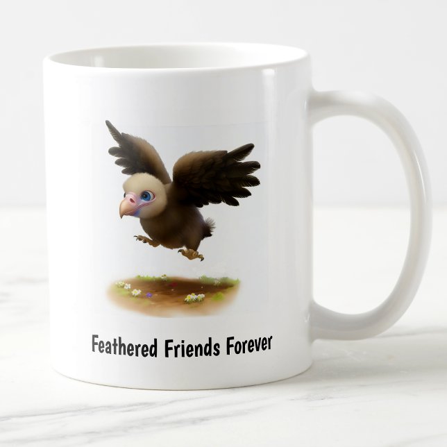 Eine digitale Malerei eines Niedlichen Kondors Kaffeetasse (Von Creator hochgeladen)