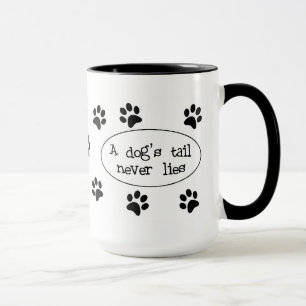 Eine Dog's-tail Tasse