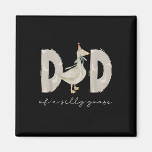 Eine dumme Gans Daddy 1. erster Geburtstag Familie Magnet