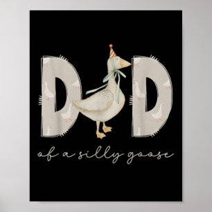 Eine dumme Gans Daddy 1. Erster Geburtstag Familie Poster