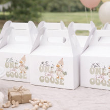 Eine dumme Gans-Geschenkbox – Erste Geburtstagsgan