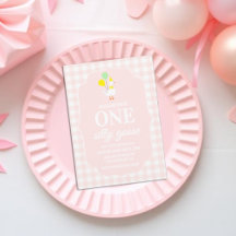 Eine dumme Gans Gingham 1. Geburtstag