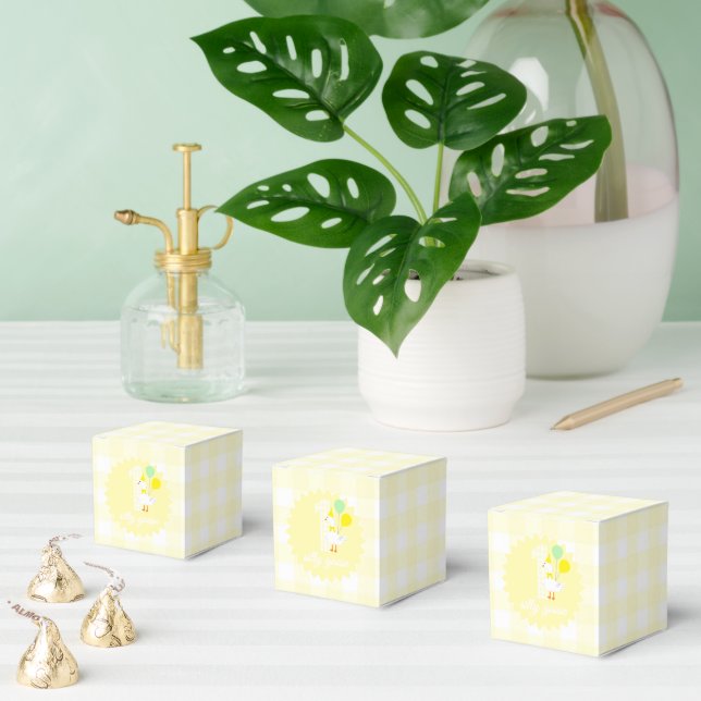 Eine dumme Gans Gingham 1. Geburtstag Geschenkschachtel (Zahlreiche)