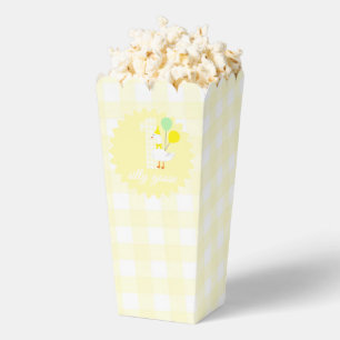 Eine dumme Gans Gingham 1. Geburtstag Geschenkschachtel