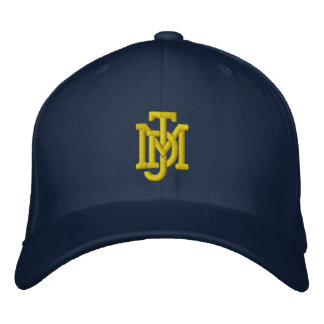 Eine "echte" Baseballkappe mit echten Nähten  Bestickte Baseballkappe