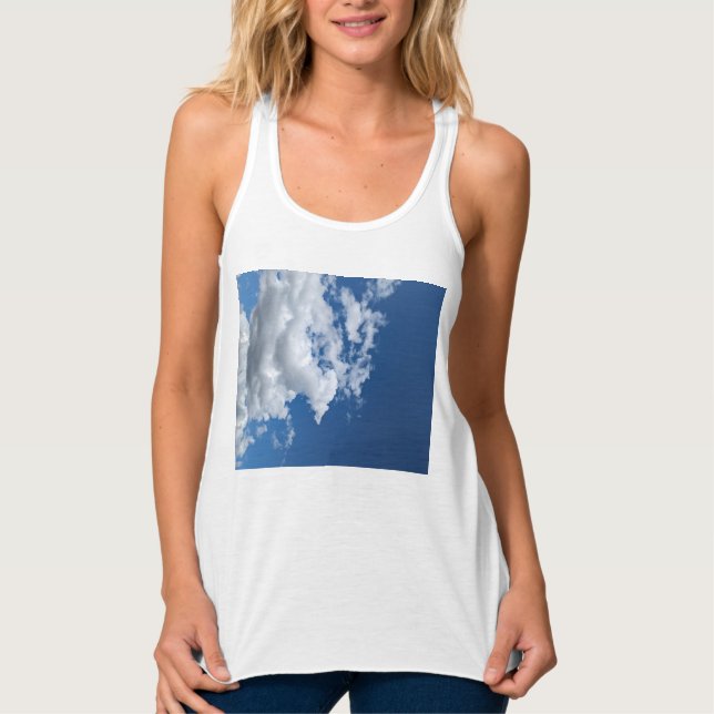 Eine Ecke der weichen Wolke Tank Top (Vorderseite)