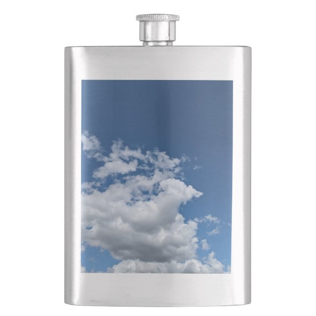Eine Ecke der Wolken Flachmann (Vorderseite)