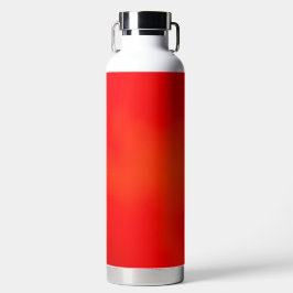 Eine Edelstahl-Wasserflasche mit minimalistischer  Trinkflasche