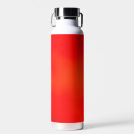 Eine Edelstahl-Wasserflasche mit minimalistischer  Trinkflasche