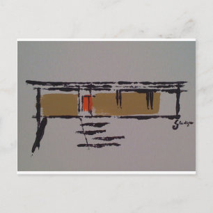 Eine Eichler-Zuhause auf T #3 Postkarte