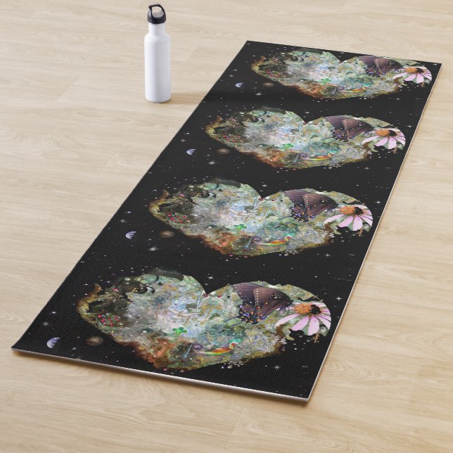 Eine eigene Welt Yogamatte (Beispiel)