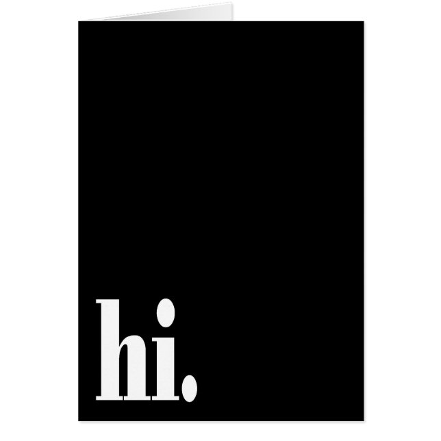 Eine einfache Hi (Vorne)