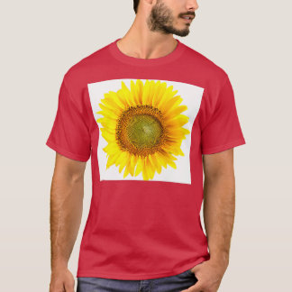 Eine einfache, schöne Sonnenblume T-Shirt
