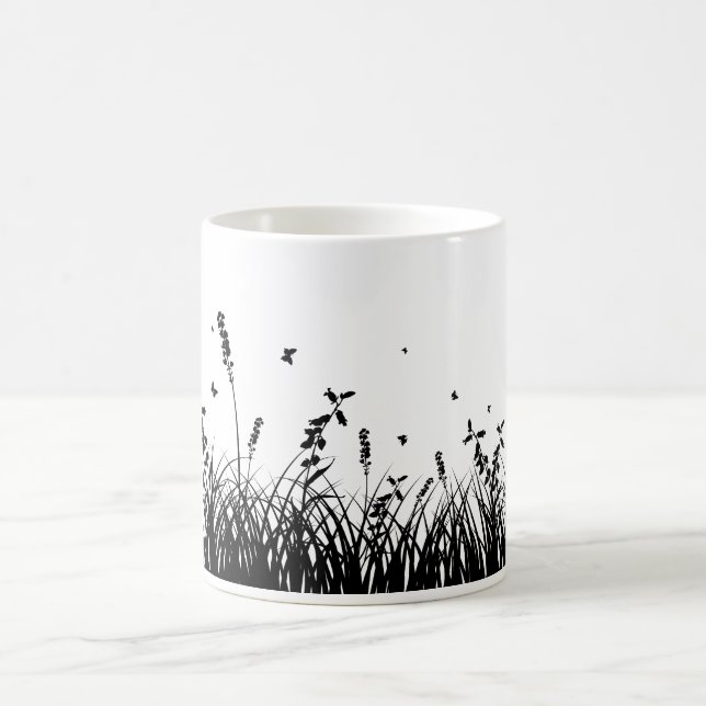 Eine einfache Silhouette Kaffeetasse (Mittel)