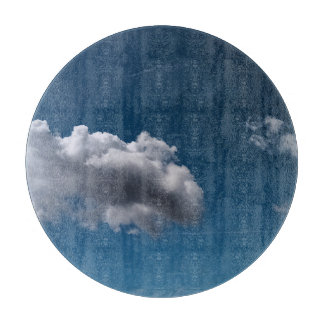 Eine einfache Wolke Schneidebrett