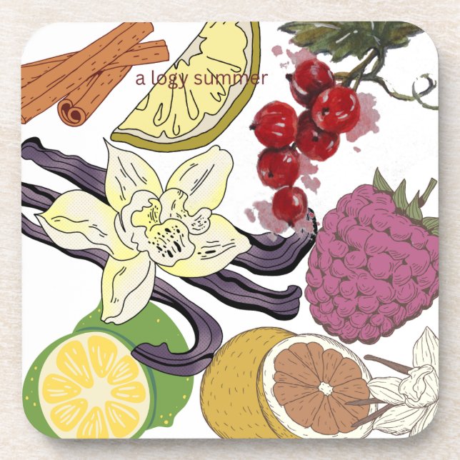 eine eingängige Sache, die die Umgebung bereichert Getränkeuntersetzer (Vorderseite)