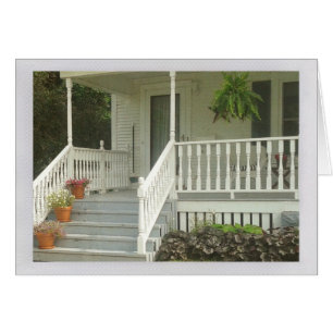 Eine Eingangsterrasse-Ansicht