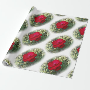 Eine einsame Rose Geschenkpapier