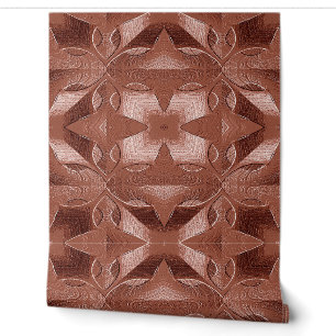 Eine einzigartige rote Prägung Art Design Wallpap  Tapete