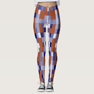 Eine elegante bunt-farbige "Ratti_Creative_Arts"-L Leggings