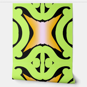 Eine elegante grüne "Ratti_Creative_Arts"-Tapete Tapete