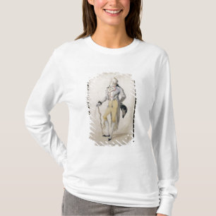 Eine elegante männliche Zahl, 1793 (Bleistift und T-Shirt
