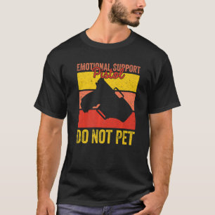 Eine emotionale Stützkolben darf kein Retro-Kleidu T-Shirt