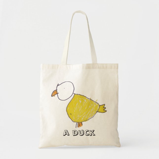 Eine Enten-Budget-Tasche Tragetasche (Vorne)